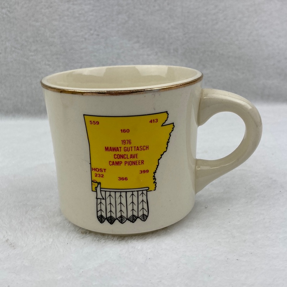 VTG 1976 Mawat Guttasch Conclave Camp Pioneer Mug 9 oz.